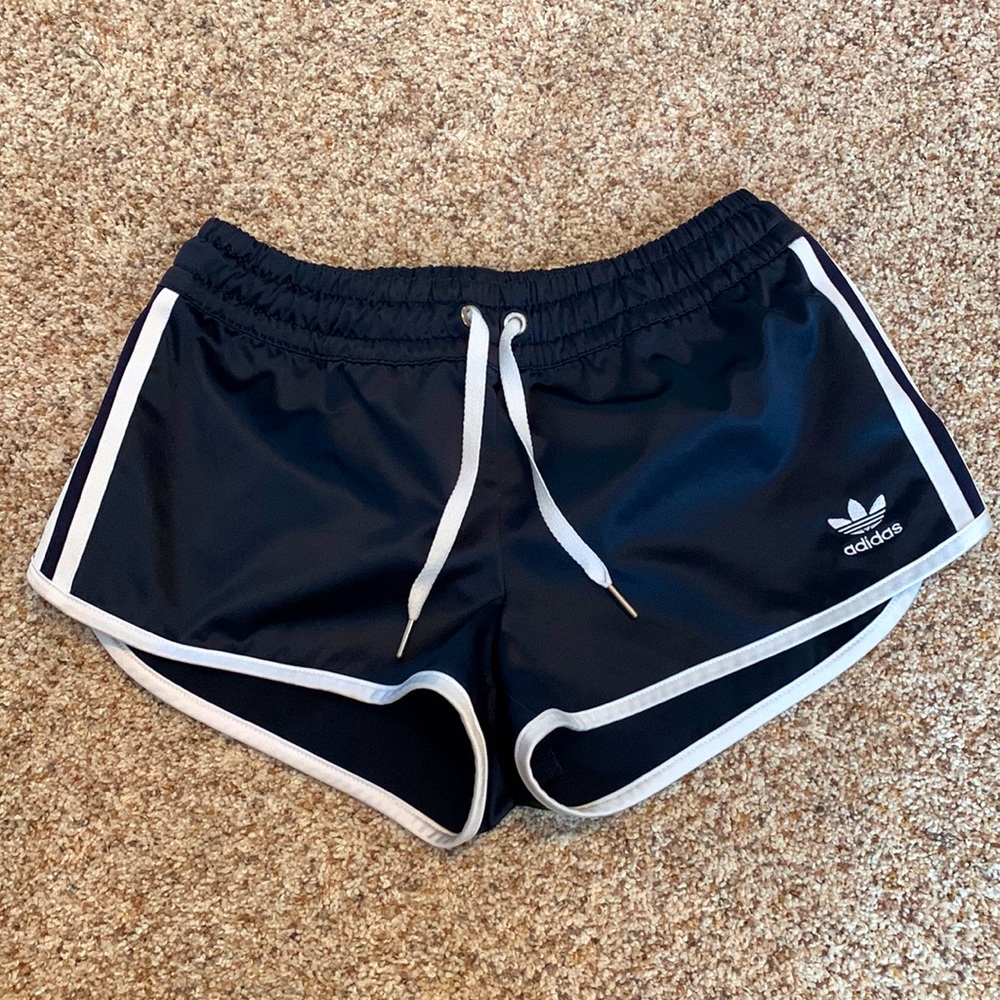 Navy Blue Adidas Athletic Shorts